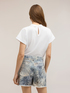 T-shirt con colletto ricamato image number 1