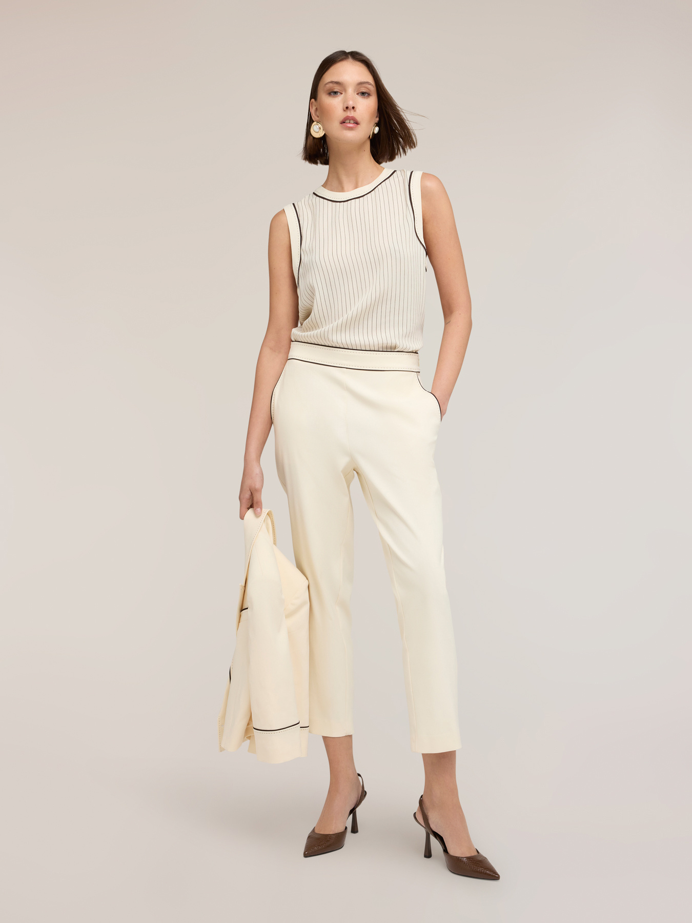 Top a righe The Tailoring Lab image number 0