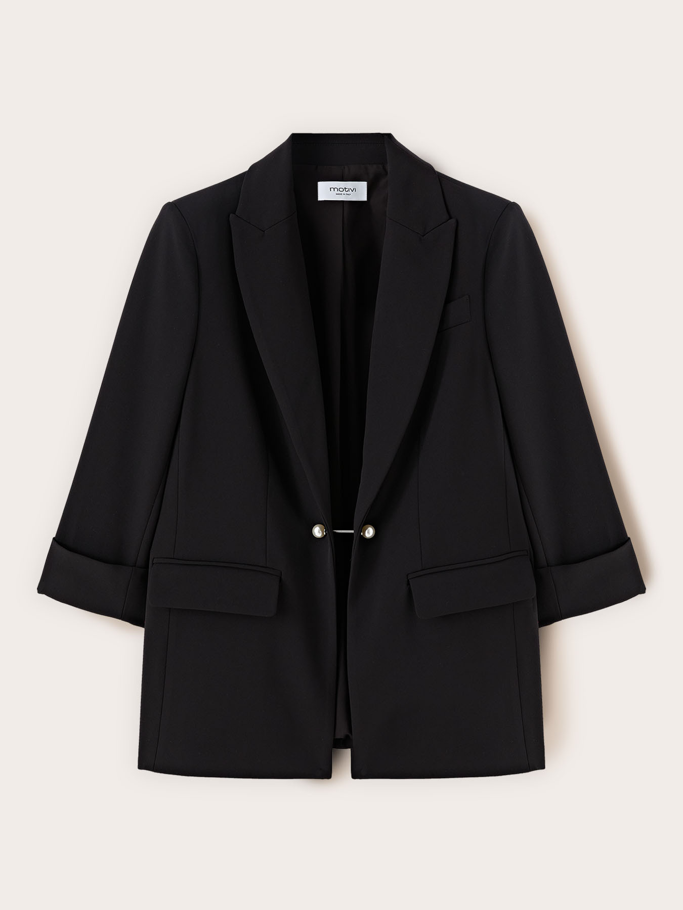 Giacca blazer con gemelli gioiello image number 5
