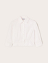 Camicia boxy in popeline image number 4