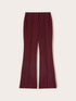 Pantaloni bootleg in poliviscosa image number 4