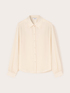 Camicia in cr&ecirc;pe de chine con colletto classico image number 4