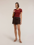 T-shirt a righe in jersey misto lurex image number 2