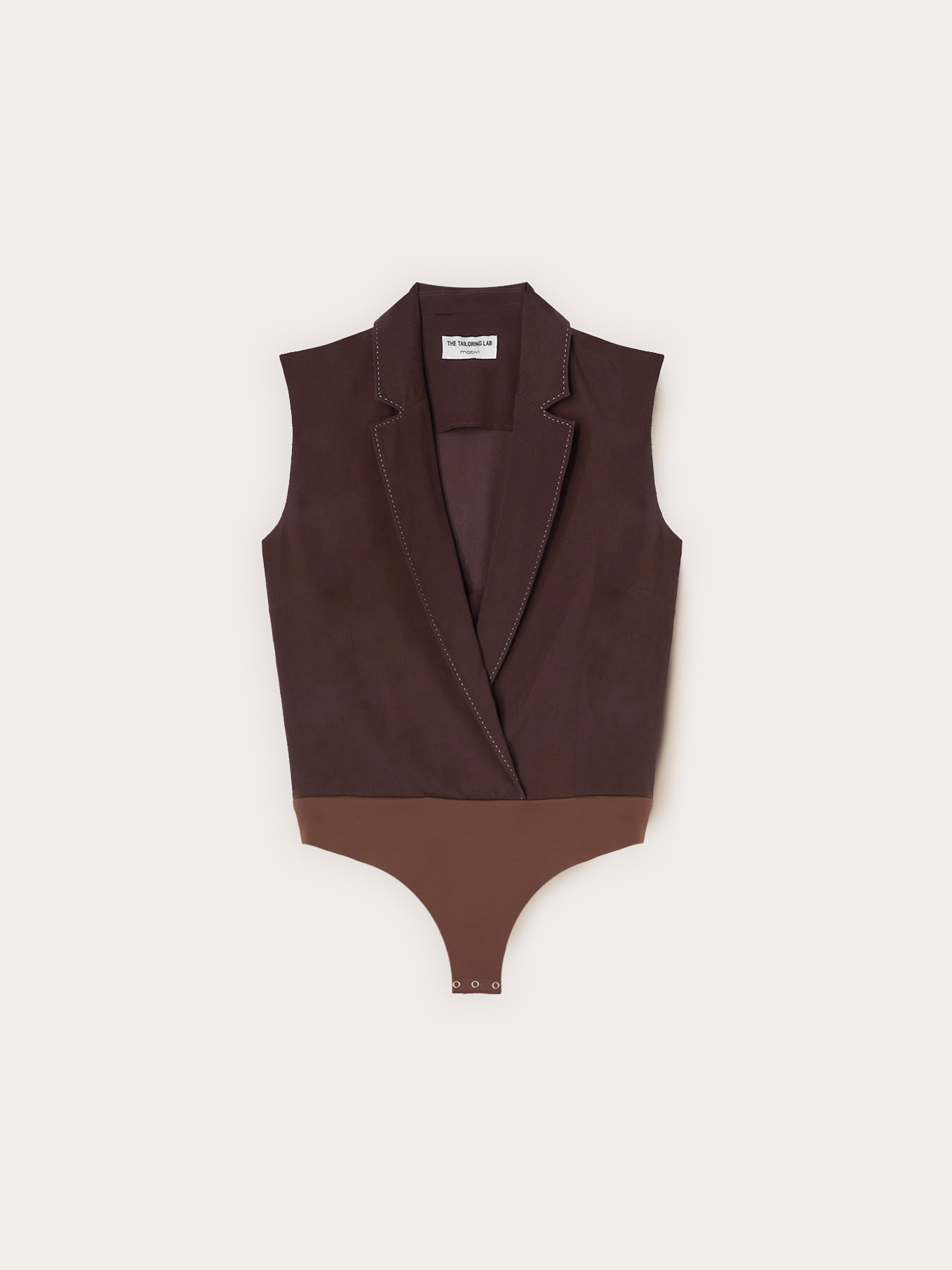 Top a body con colletto The Tailoring Lab image number 5
