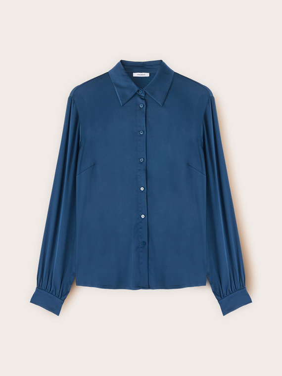 Camicia in raso