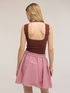 Maglia con smerlatura e cut-out posteriore image number 1