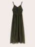 Vestito lungo in mussola misto lyocell image number 4