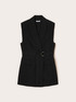 Gilet doppiopetto con cintura image number 4