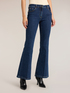 Jeans flare push-up in denim image number 2
