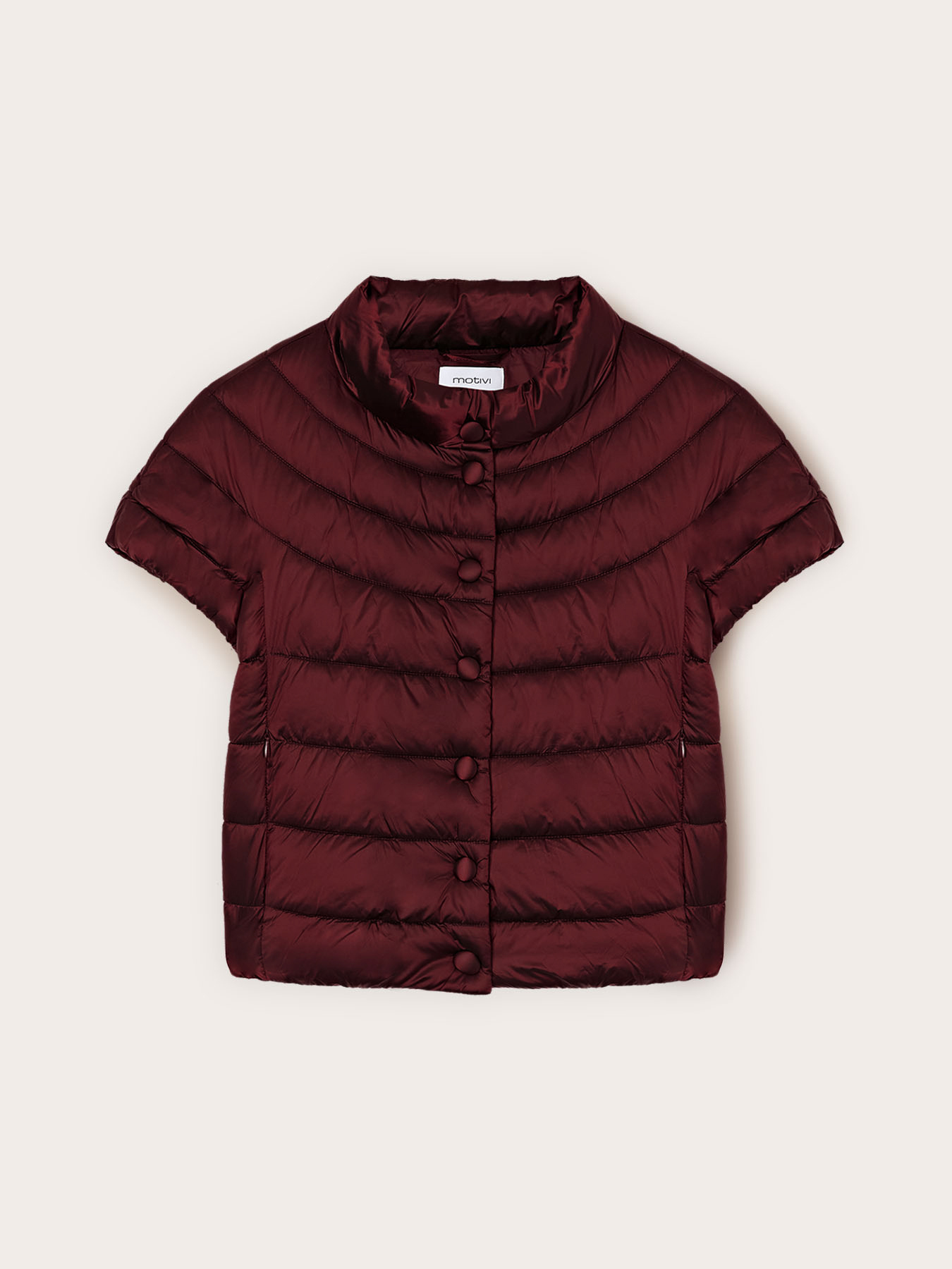 Piumino lightweight a maniche corte image number 4
