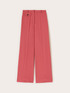 Pantaloni palazzo fluidi con piega stirata image number 4