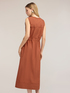 Vestito con coulisse in popeline image number 1
