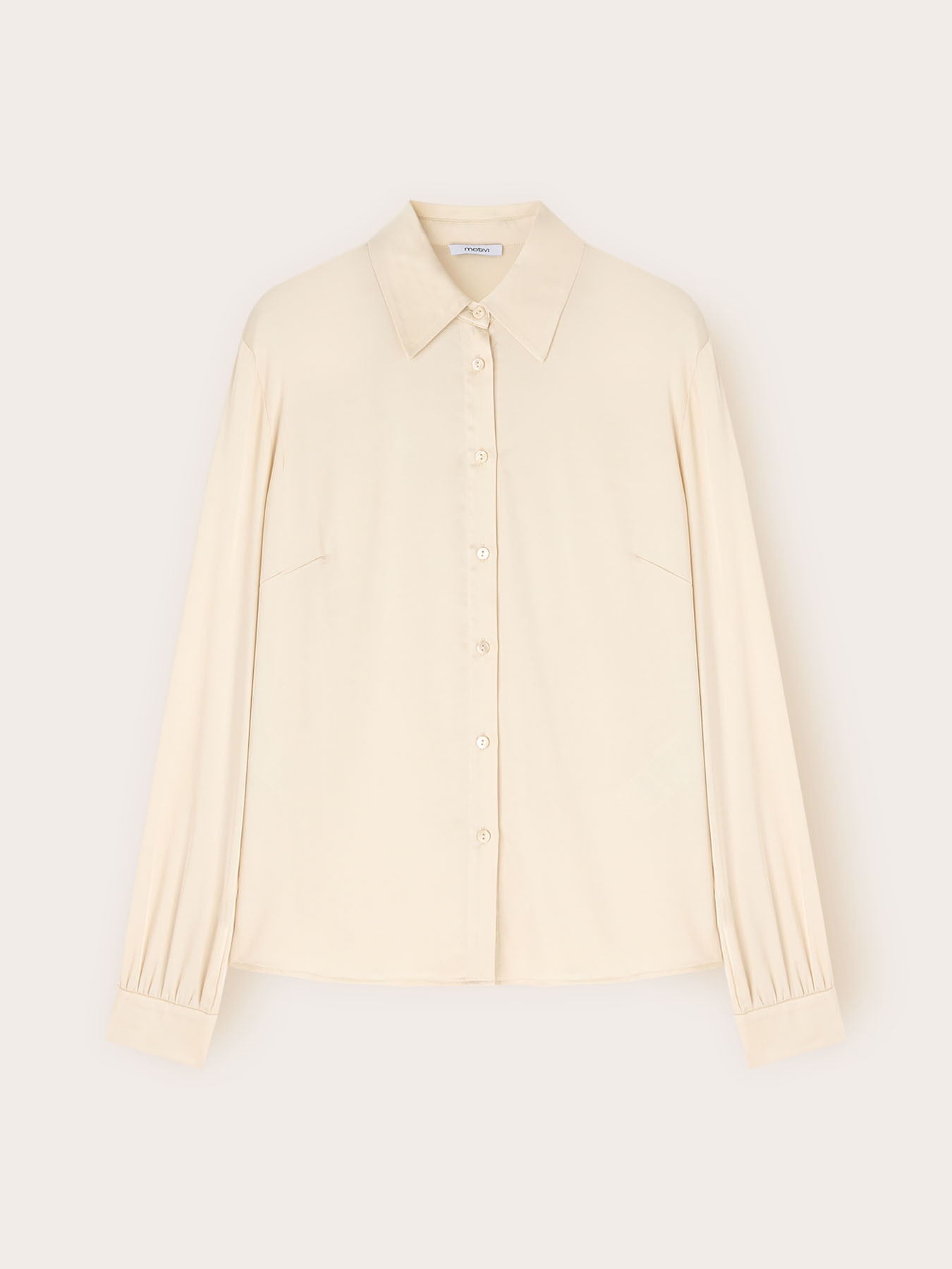 Camicia in raso image number 4