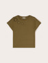 T-shirt con lavorazioni floreali image number 4