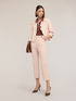 Pantaloni kick flare in cotone tecnico image number 2