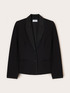 Blazer in punto milano con dettagli in taffet&agrave; image number 4