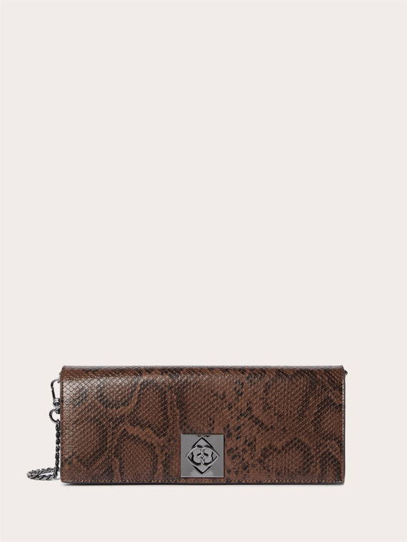 Wallet Bag effetto rettile