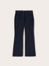 Pantaloni kick flare in drill image number 3
