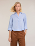 Camicia boxy in lino image number 0