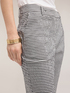 Pantaloni capri fantasia vichy image number 3