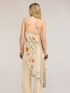 Top asimmetrico con stampa floreale image number 0