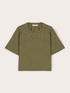 T-shirt con applicazioni gioiello di pietre image number 4