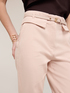 Pantaloni flare in gabardina image number 2