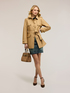 Trench in misto cotone con cintura image number 0