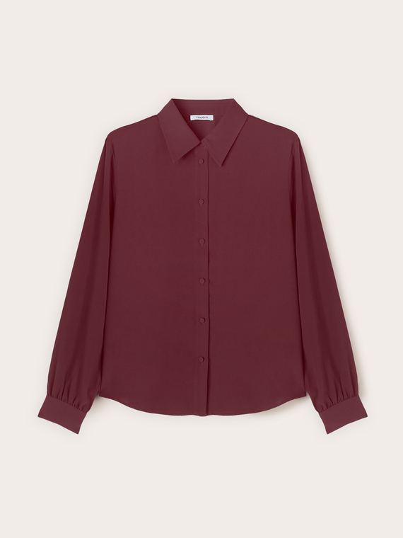 Camicia in chiffon