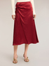 Gonna in raso con drappeggio image number 2