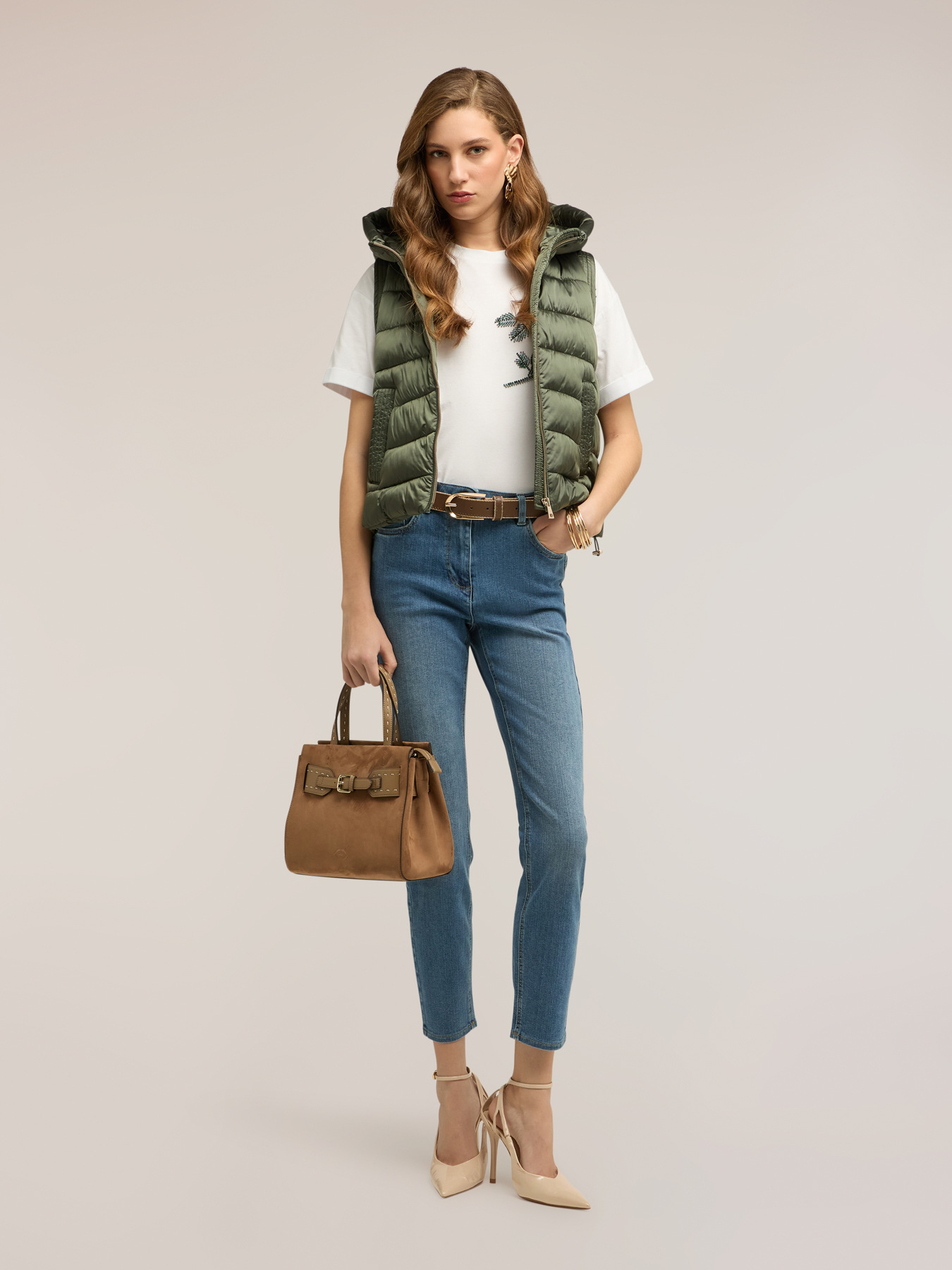 Gilet imbottito in nylon image number 0