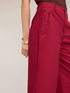 Pantaloni cropped in twill di cotone image number 2