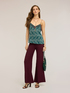 Top in raso fantasia cashmere image number 2
