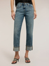 Jeans regular con orlo ripiegato image number 2