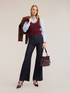 Jeans flare vita alta image number 0