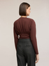 Body in jersey con drappeggio image number 1