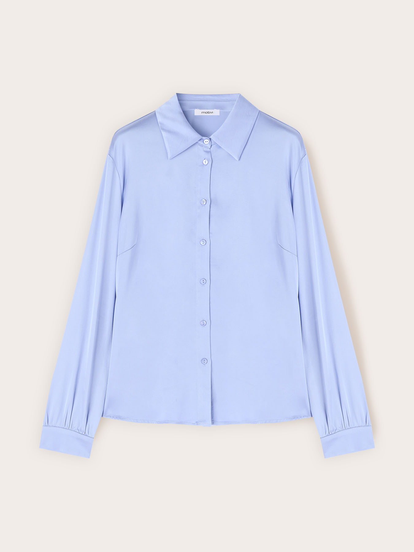Camicia in raso image number 3