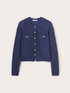 Cardigan in maglia traforata image number 4