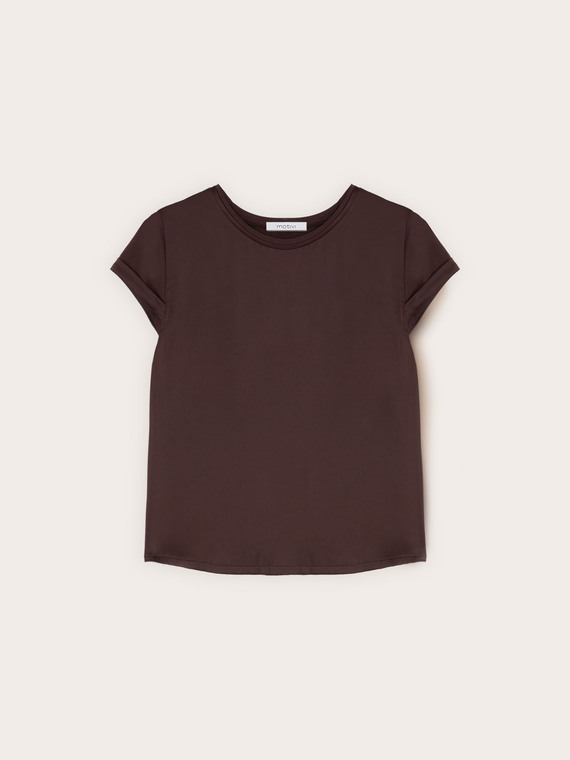 T-shirt bimaterica