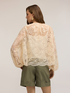 Blusa in pizzo con maniche raglan image number 1