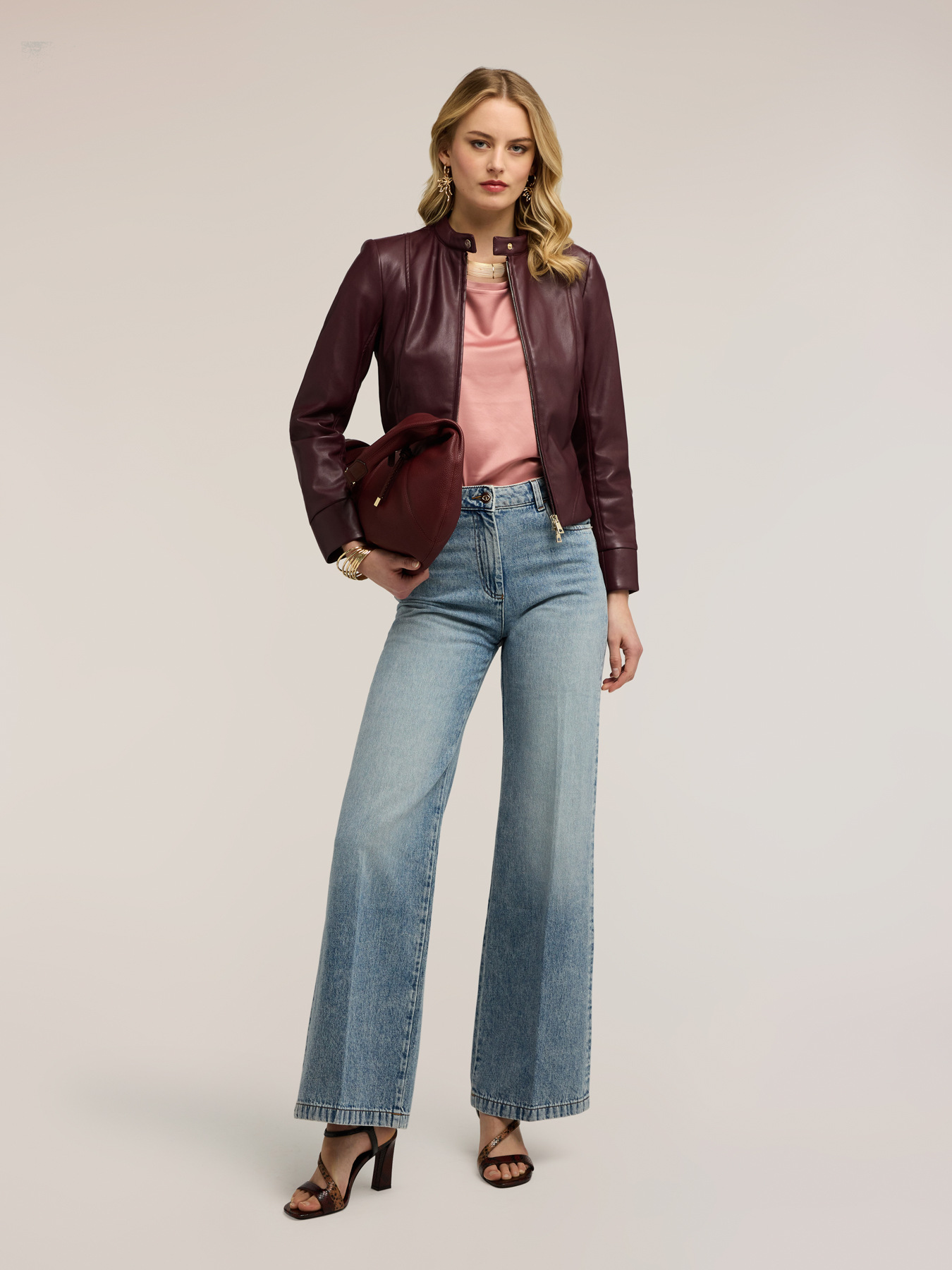 Jeans wide leg image number 0