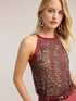 Top in maglia fine viscosa fiammata image number 3