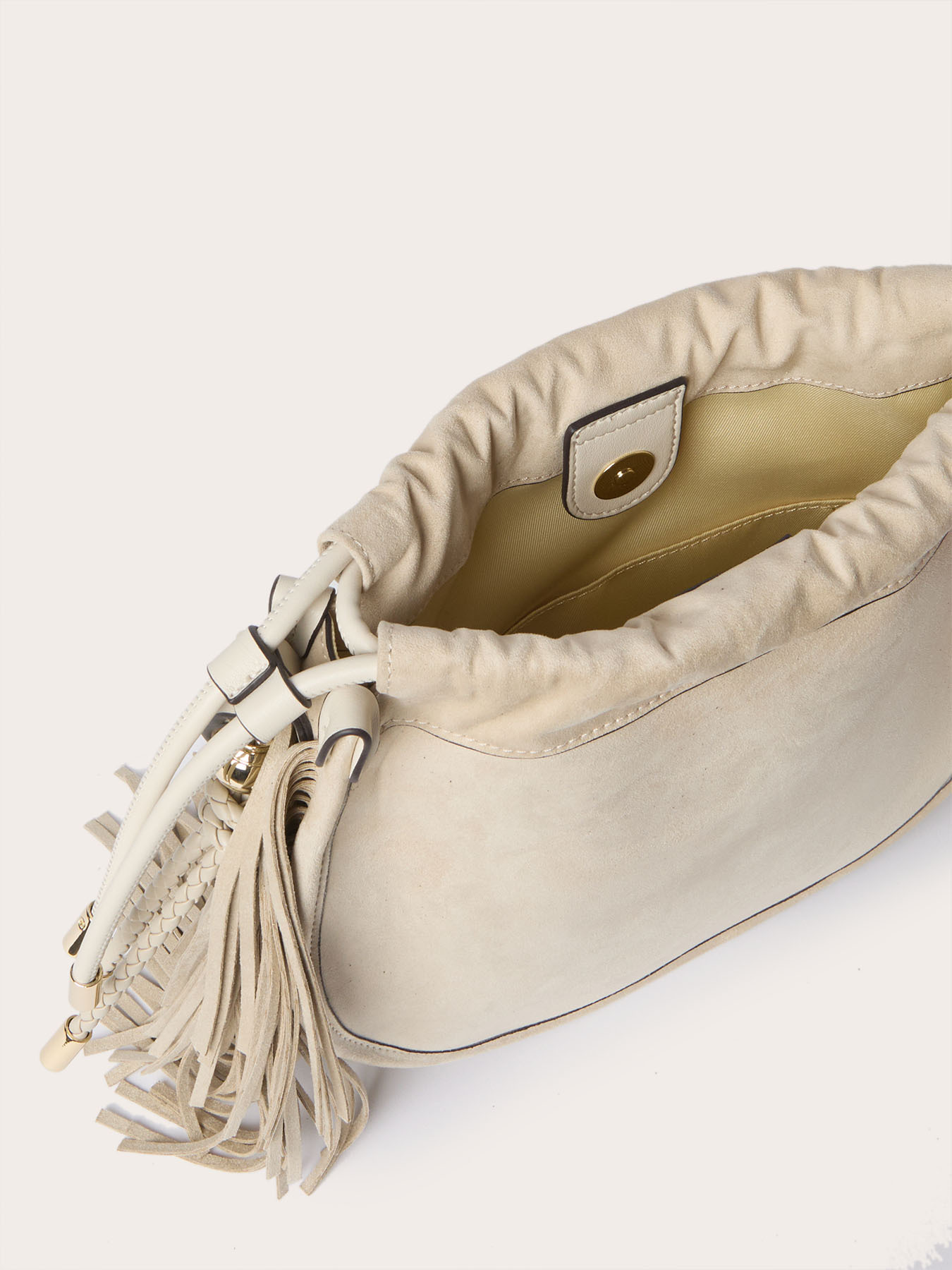 Borsa a tracolla con frange image number 4