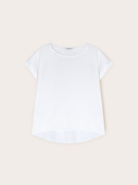 T-shirt bimaterica