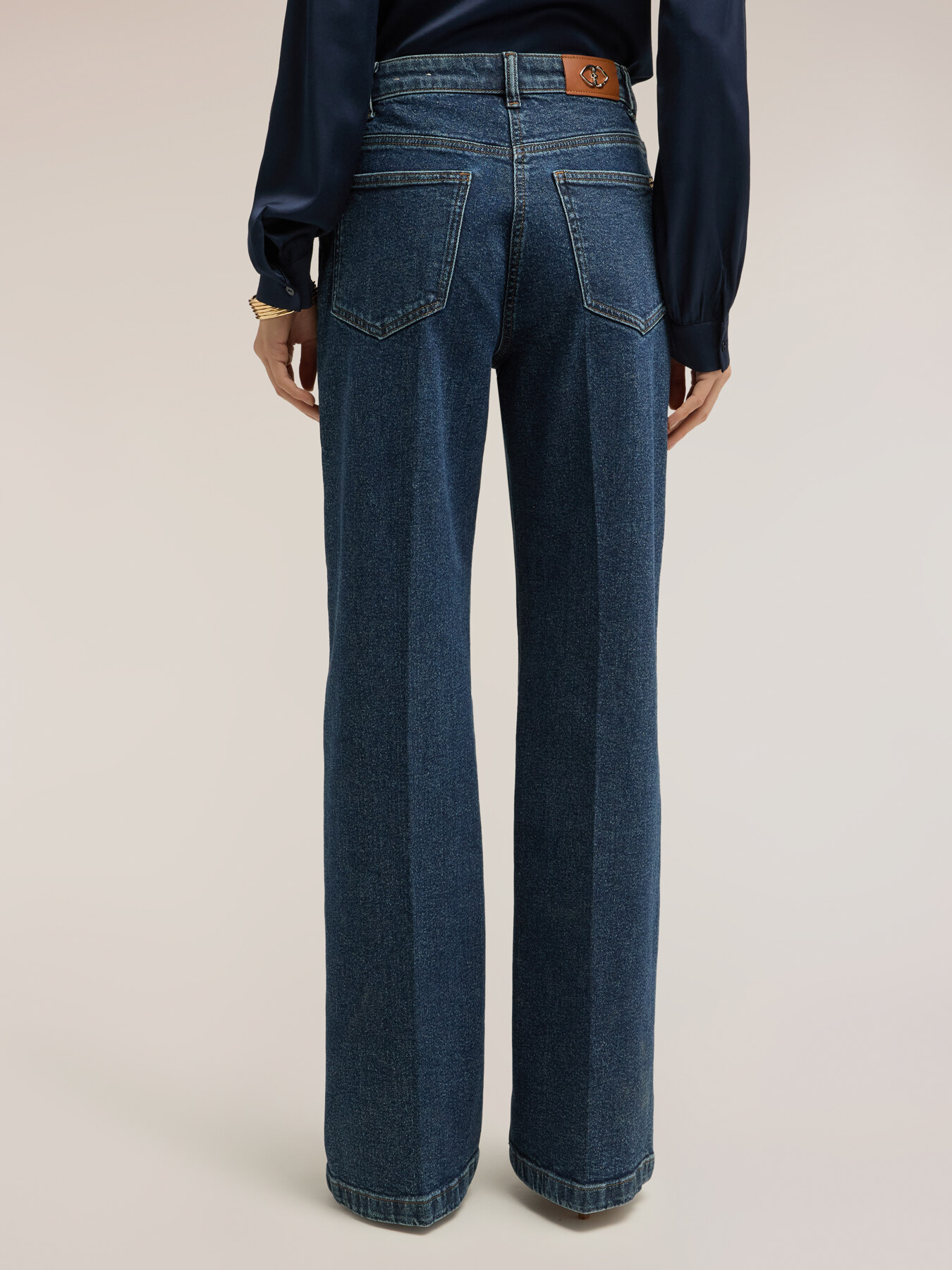 Jeans wide leg modello Kate image number 1