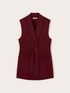 Gilet doppiopetto con cintura image number 4