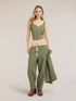 Top bustier in misto lino lyocell image number 2