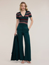 Maglia misto lurex fantasia chevron image number 3