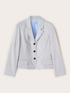 Blazer slim in tessuto misto rami&eacute; image number 4