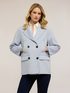Cappotto doppiopetto in misto lana double image number 0